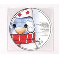 CD-5 Christmas Music Penguin Greeting Card